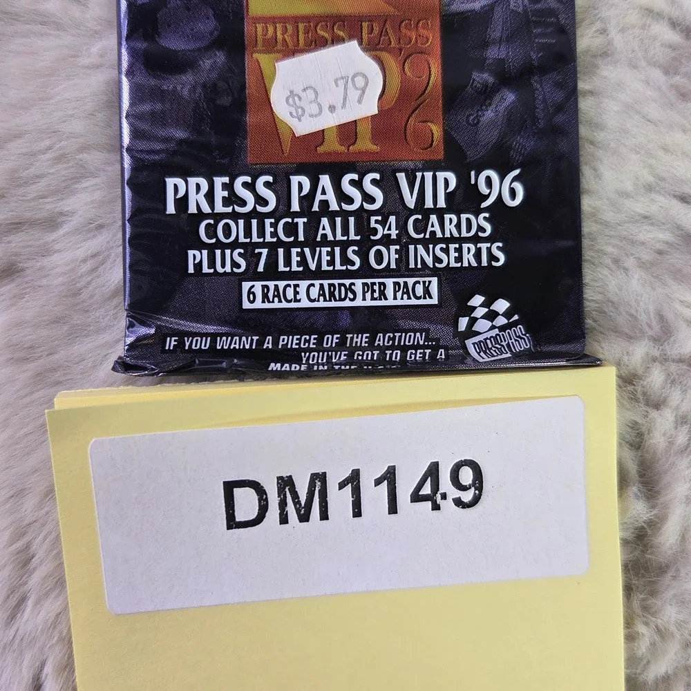 Press Pass vintage 1996